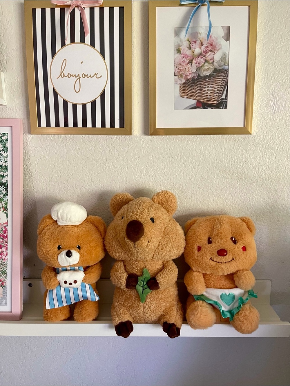 Set of 3 Cute Plushies